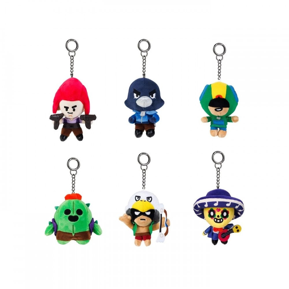 BRAWL STARS - JUCARIE DE PLUS CU AGATATOARE, 13 CM - BROWL STARS (BRW7004)