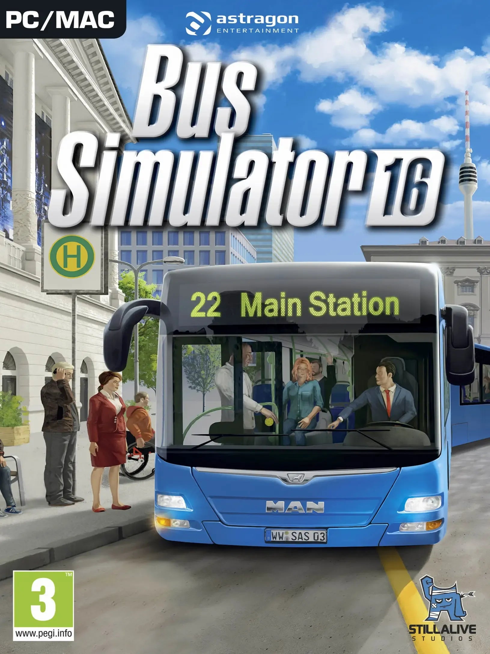 BUS SIMULATOR 16 - STEAM - PC - WORLDWIDE - MULTILANGUAGE - Libelula Vesela - Jocuri video