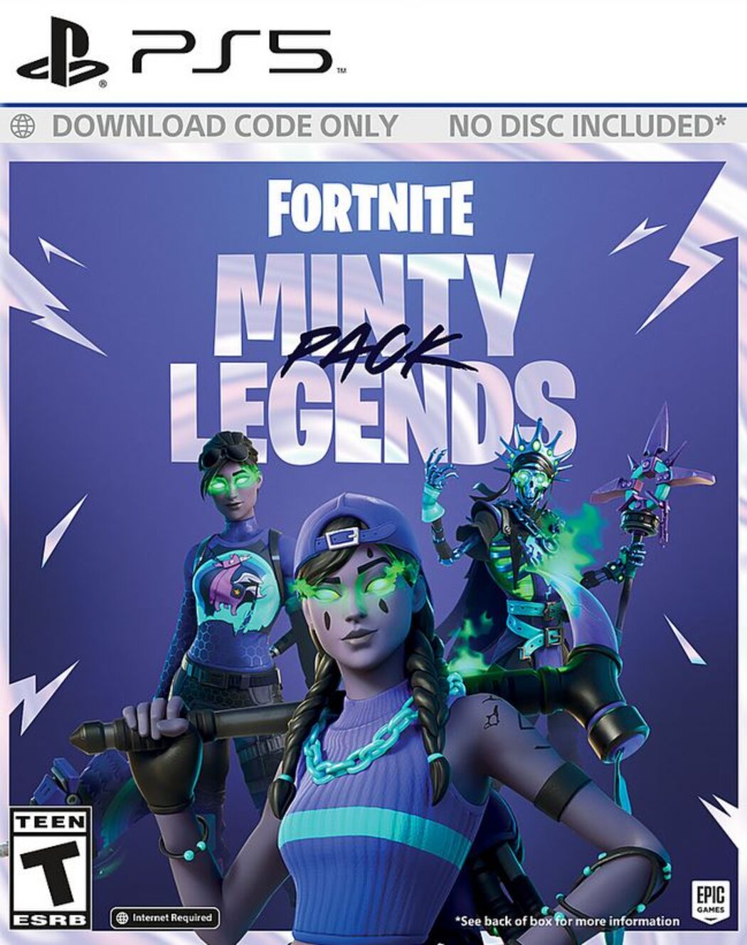 FORTNITE MINTY LEGENDS PACK + 1000 V-BUCKS - PLAYSTATION PS5 - PSN - EU - MULTILANGUAGE - Libelula Vesela - Jocuri video