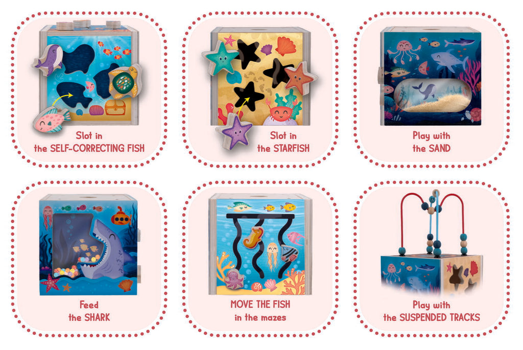 CUB SENZORIAL MONTESSORI - OCEANUL VESEL - LISCIANI (L117819)