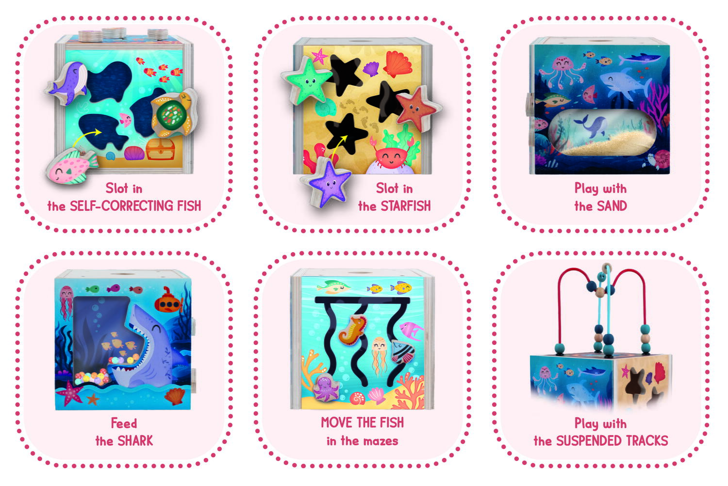 CUB SENZORIAL MONTESSORI - OCEANUL VESEL - LISCIANI (L117819)