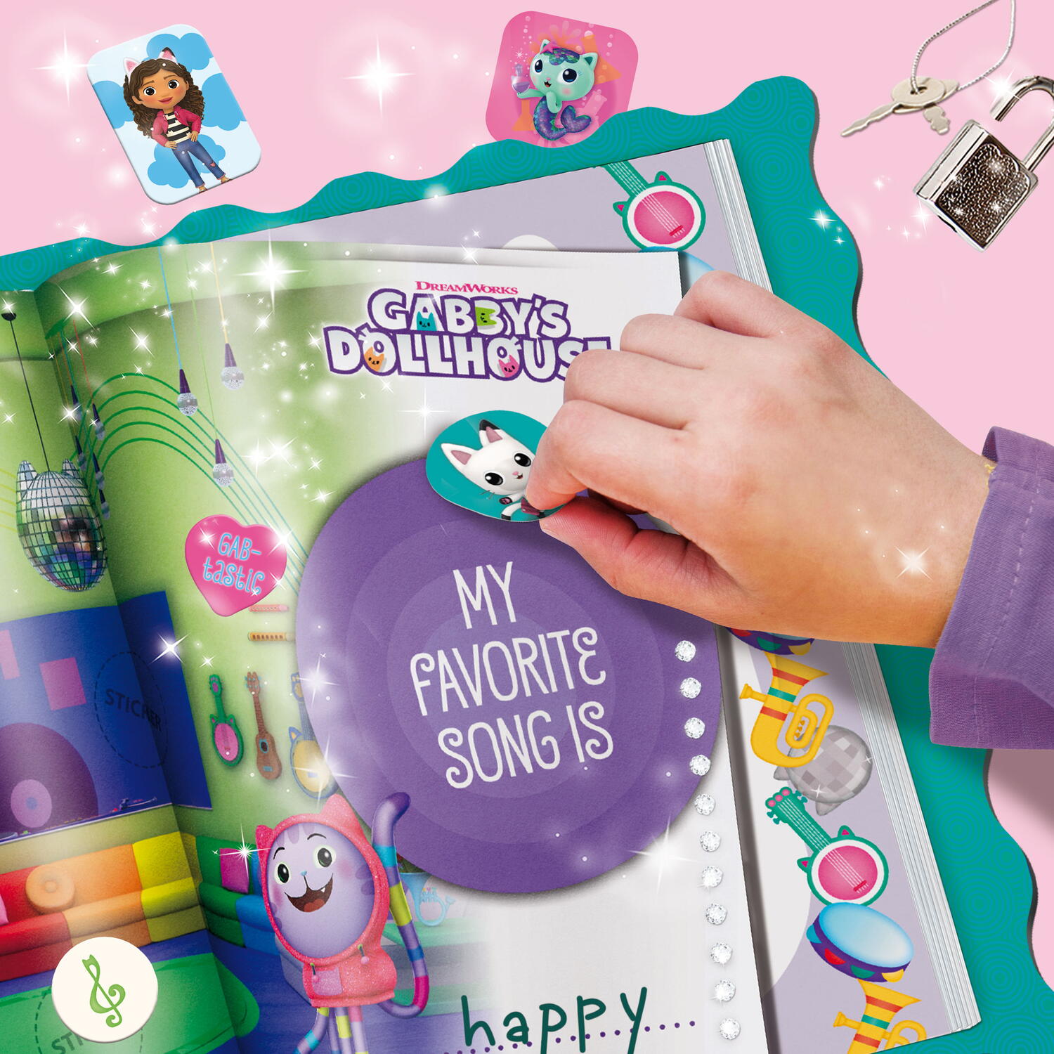 MY SECRET DIARY - GABBY'S DOLLHOUSE - LISCIANI (L106271)