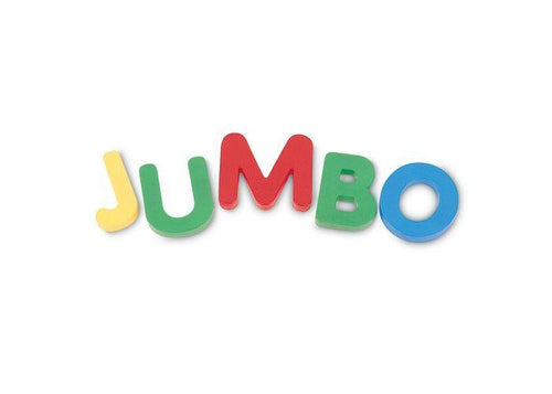 LITERE DE TIPAR MAGNETICE "JUMBO" - SET DE 40 DE PIESE - LEARNING RESOURCES (LER0450)