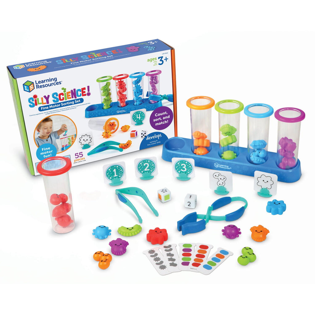 JOC SORTARE & MOTRICITATE - MICROBI COLORATI - LEARNING RESOURCES (LER5542)