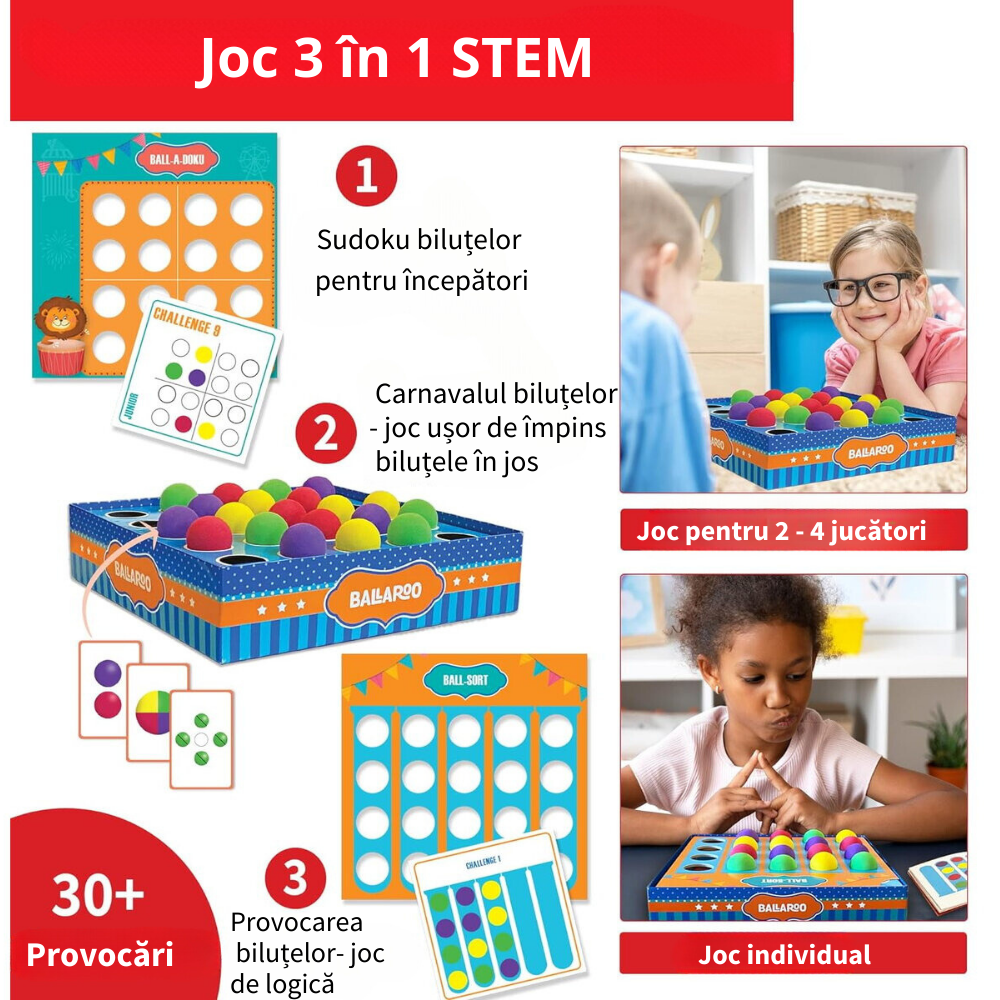 LOGIC GAME - MARBLE CARNIVAL - CHALK AND CHUCKLES (CCPPL118)