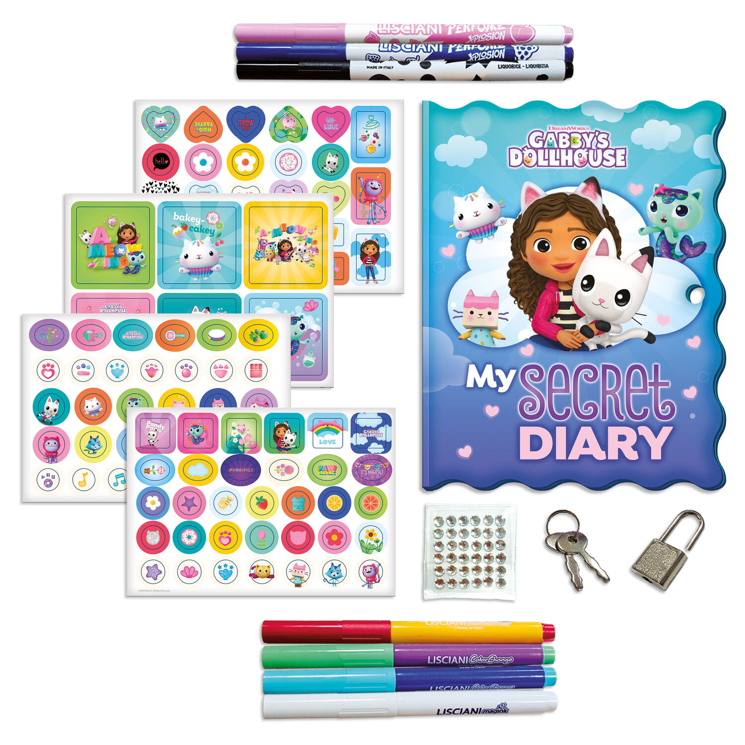 MY SECRET DIARY - GABBY'S DOLLHOUSE - LISCIANI (L106271)