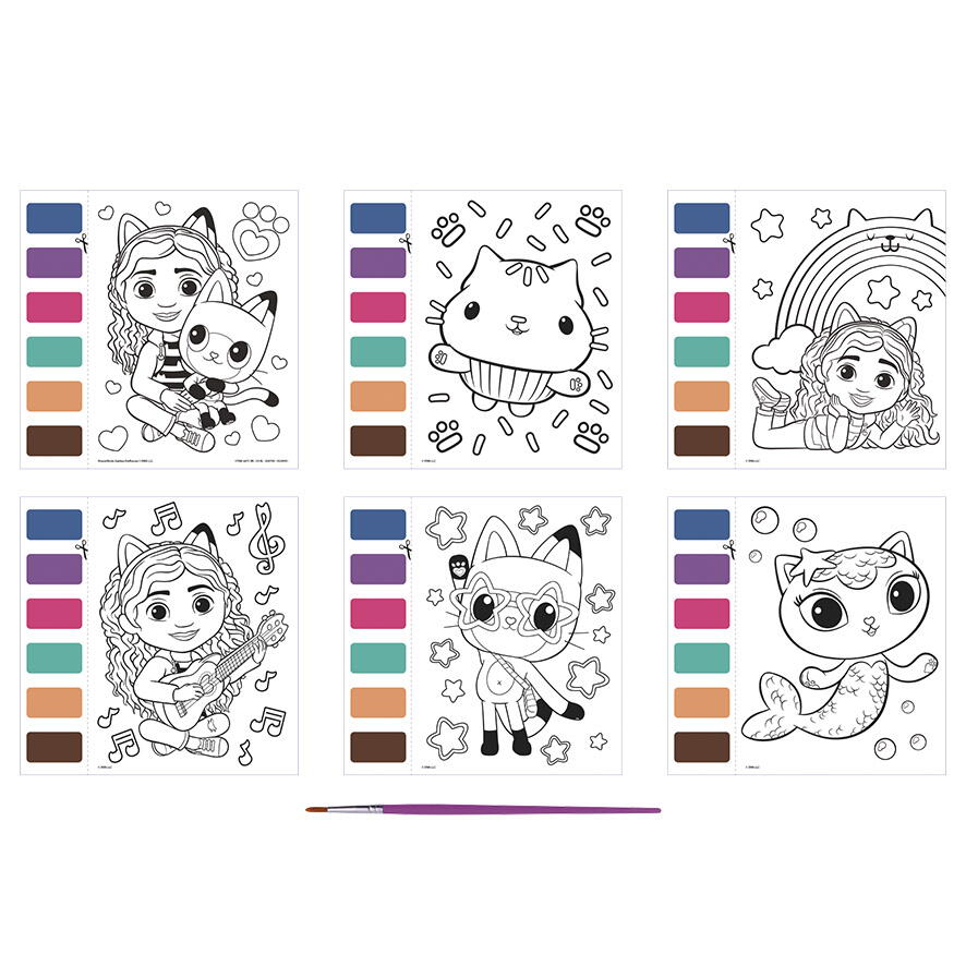 SET PICTURA CU APA - GABBY'S DOLLHOUSE - MOXY (TT420700)