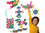 CLIXO® MAGNETIC BUILDING TOY - RAINBOW (42 PIECES) - CLIXO (CL-RBOW-RB-1)