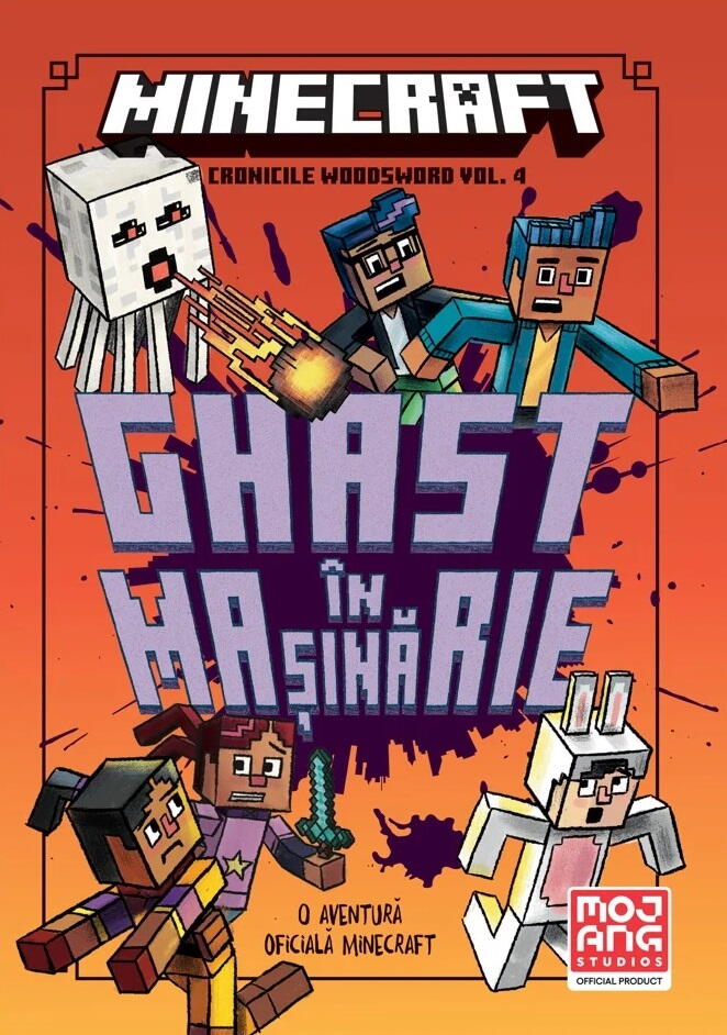 MINECRAFT - CRONICILE WOODSWORD VOL. 4: GHAST IN MASINARIE - DPH (978-630-375-012-5)