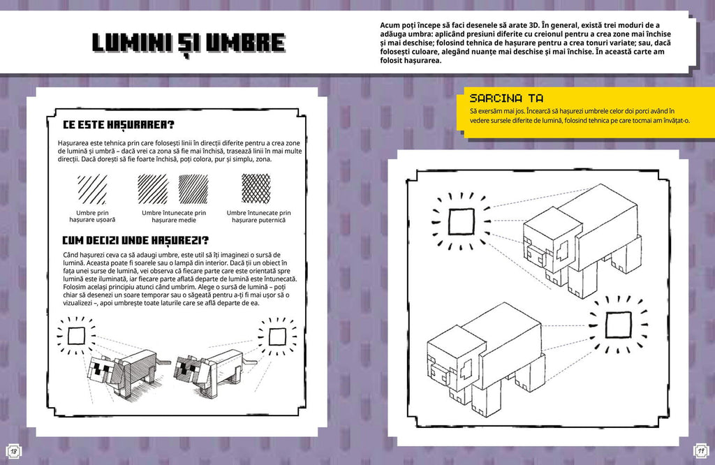 MINECRAFT. CUM SA DESENEZI - UN GHID PAS CU PAS - DPH (978-606-048-814-9)