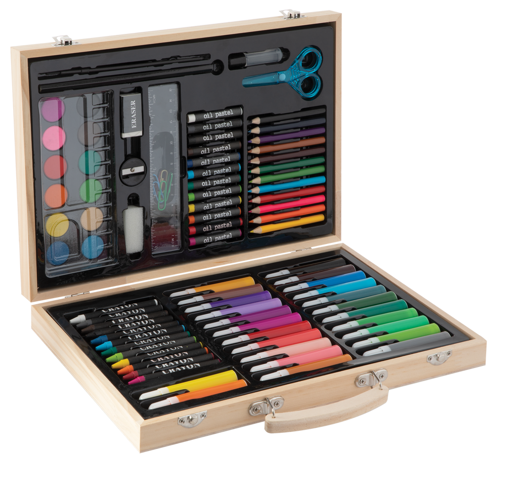 PAINTING AND DRAWING KIT (86 PIECES) - GRAFIX (150100)