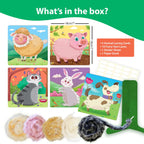 ARTA CU SIRETURI PUFOASE - ANIMALUTE HAIOASE - CHALK AND CHUCKLES (CCPPL120)