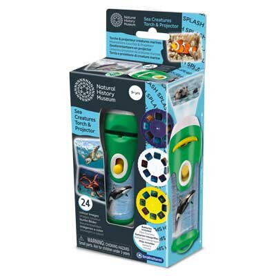 FLASHLIGHT PROJECTOR - MARINE ANIMALS - NATURAL HISTORY MUSEUM (N5200)