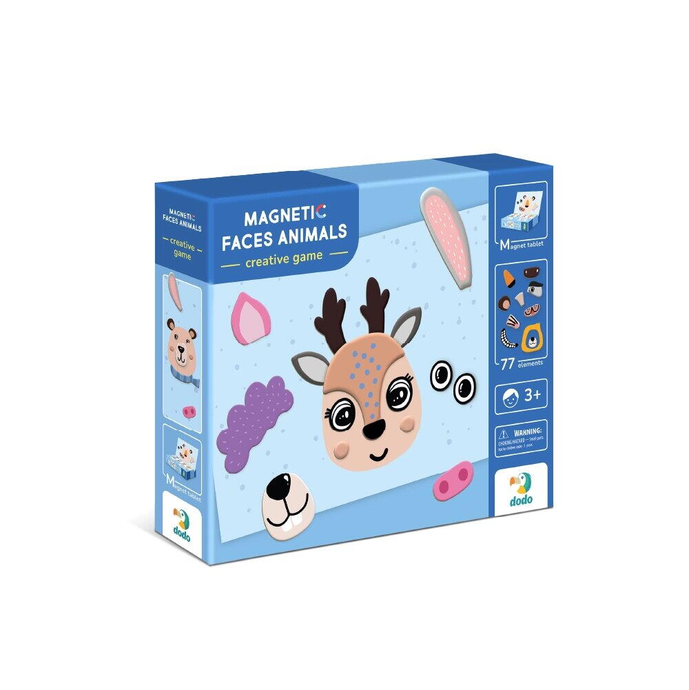MAGNETIC GAME - FUNNY ANIMALS - DODO (DO200209)