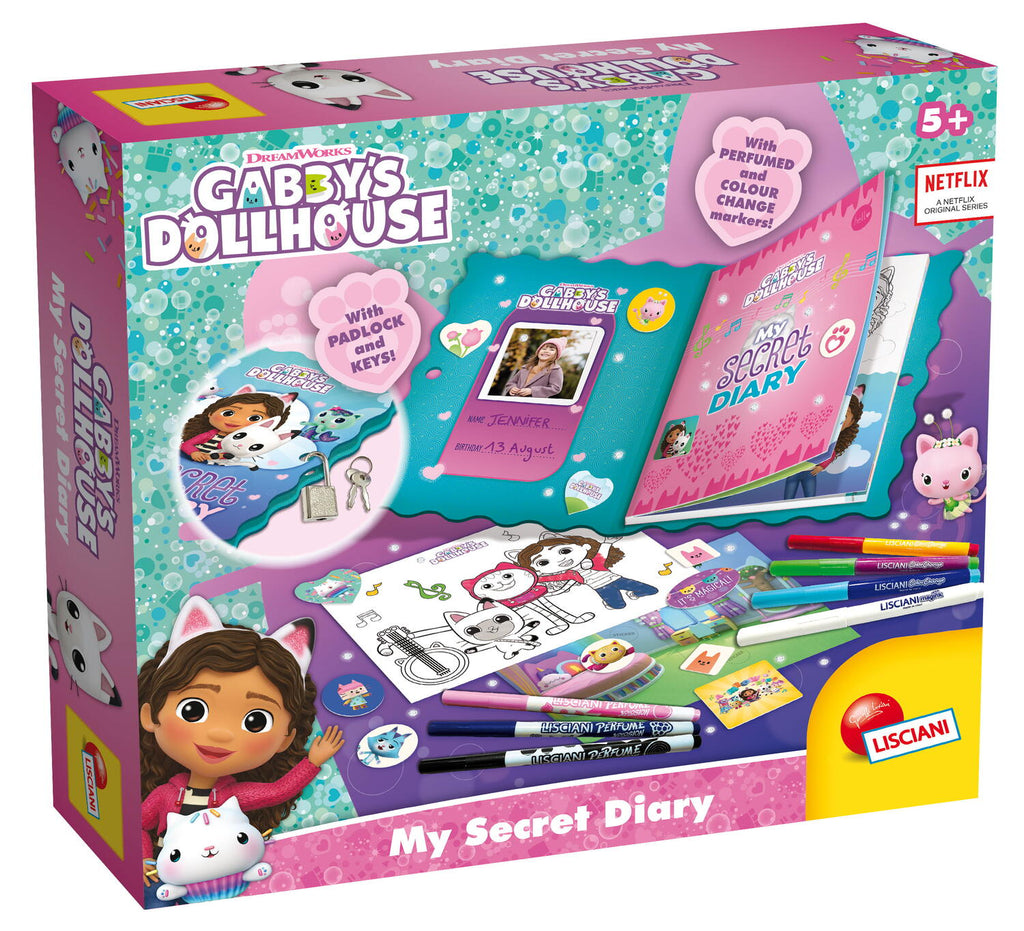 MY SECRET DIARY - GABBY'S DOLLHOUSE - LISCIANI (L106271)