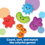 JOC SORTARE & MOTRICITATE - MICROBI COLORATI - LEARNING RESOURCES (LER5542)
