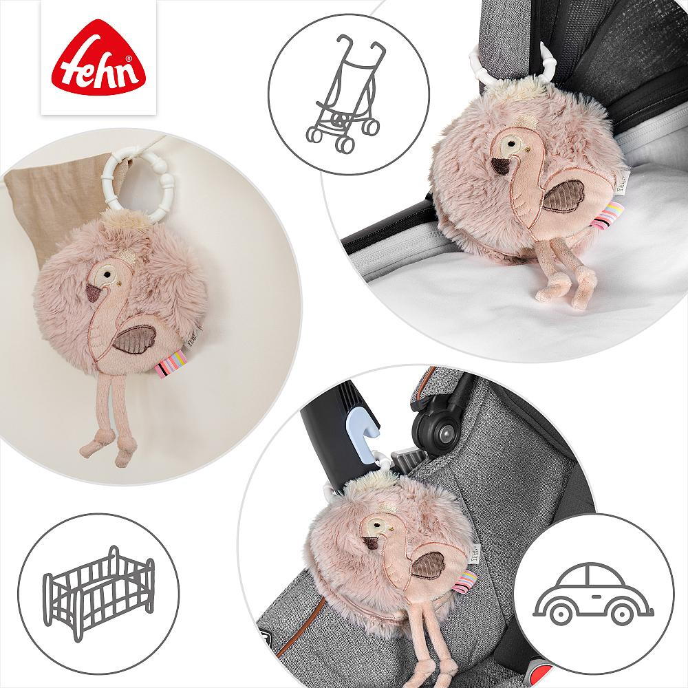 CARTICICA DIN PLUS PENTRU BEBELUSI - FLAMINGO - FEHN (042306)