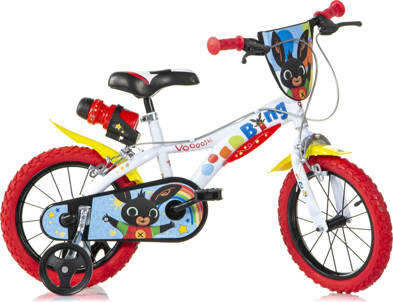 BICICLETA COPII 14" - BING - DINO BKES (614-05BG)