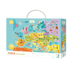 PUZZLE - DESCOPERA EUROPA (100 PIESE) - DODO (DO300124)