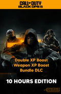 CALL OF DUTY: BLACK OPS 6 - 10 HOURS DOUBLE XP BOOST + 10 HOURS WEAPON XP BOOST (DLC) (PC / PS4 / PS5 / XBOX ONE / SERIES X|S) - OFFICIAL WEBSITE - MULTILANGUAGE - WORLDWIDE