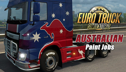 EURO TRUCK SIMULATOR 2 - AUSTRALIAN PAINT JOBS PACK - STEAM - PC - WORLDWIDE - MULTILANGUAGE - Libelula Vesela - Jocuri video