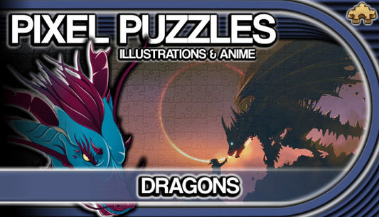 PIXEL PUZZLES ILLUSTRATIONS & ANIME - JIGSAW PACK: DRAGONS - PC - STEAM - EN - WORLDWIDE