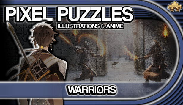 PIXEL PUZZLES ILLUSTRATIONS & ANIME - JIGSAW PACK: WARRIORS - PC - STEAM - EN - WORLDWIDE