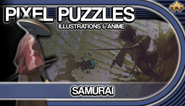 PIXEL PUZZLES ILLUSTRATIONS &amp; ANIME - JIGSAW PACK: SAMURAI - PC - STEAM - EN - WORLDWIDE