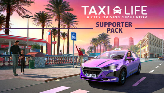 TAXI LIFE: A CITY DRIVING SIMULATOR - SUPPORTER PACK (DLC) - PC - STEAM - MULTILANGUAGE - WORLDWIDE