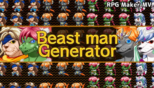RPG MAKER MV - BEAST MAN GENERATOR DLC - PC - STEAM - MULTILANGUAGE - EU