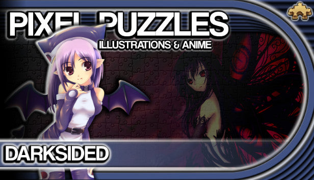 PIXEL PUZZLES ILLUSTRATIONS &amp; ANIME - JIGSAW PACK: DARK SIDED - PC - STEAM - EN - WORLDWIDE