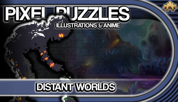 PIXEL PUZZLES ILLUSTRATIONS &amp; ANIME - JIGSAW PACK: DISTANT WORLDS - PC - STEAM - EN - WORLDWIDE