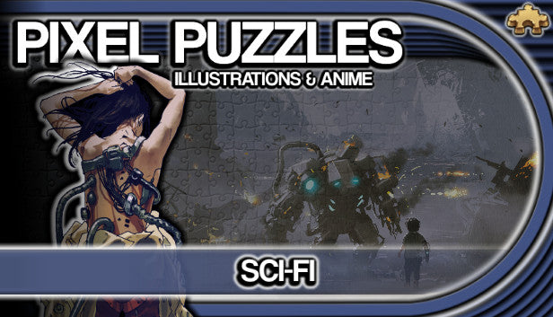 PIXEL PUZZLES ILLUSTRATIONS &amp; ANIME - JIGSAW PACK: SCI-FI - PC - STEAM - EN - WORLDWIDE