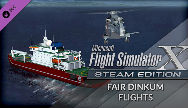 MICROSOFT FLIGHT SIMULATOR X: STEAM EDITION: FAIR DINKUM FLIGHTS ADD-ON - PC - STEAM - MULTILANGUAGE - WORLDWIDE - Libelula Vesela - Jocuri video