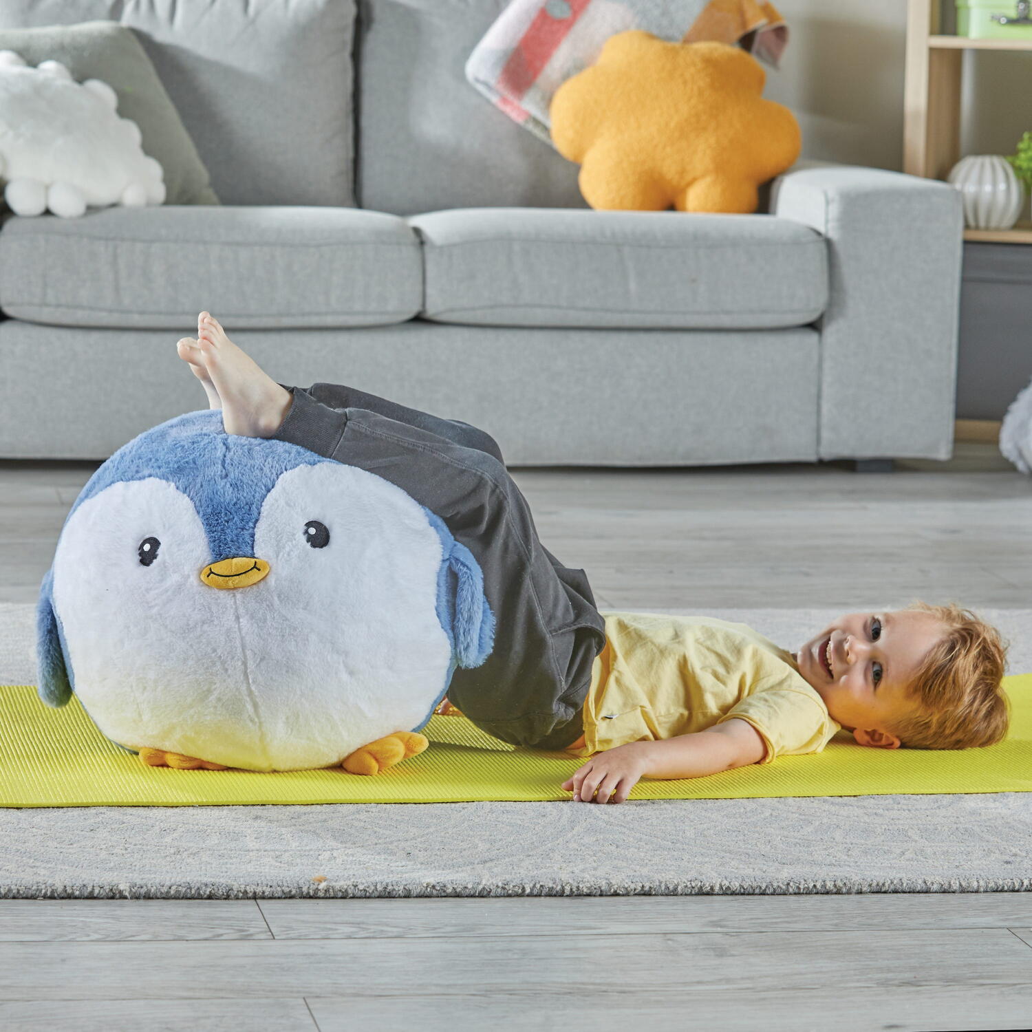 MINGE YOGA BUBBLEPLUSH™ - PINGUIN - HAND2MIND (97697)