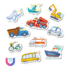 MAGNETIC SET - LEARN TRANSPORTATION IN ENGLISH - DODO (DO200266)