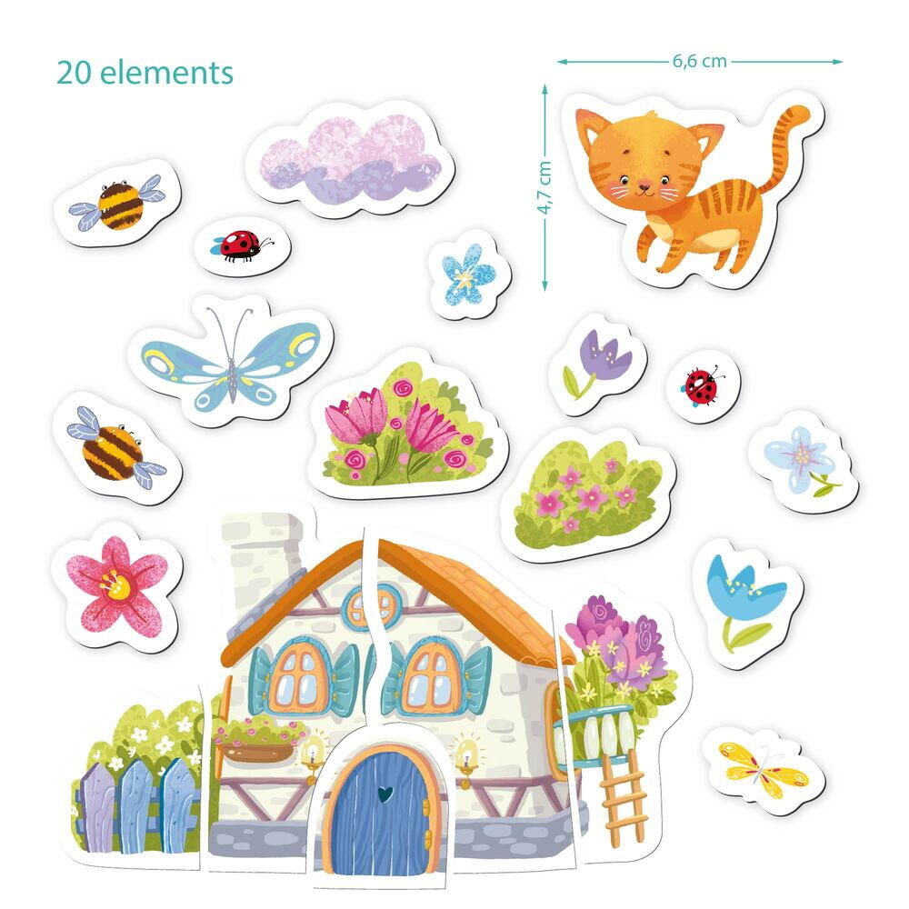 SET MAGNETIC - PISICUTA SI CASUTA VISELOR - DODO (DO200236)