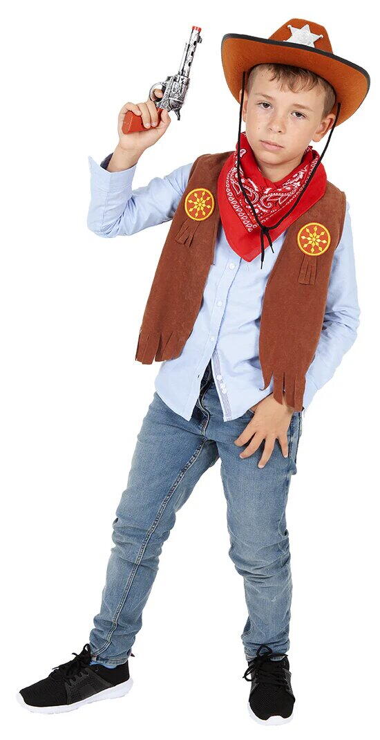 SET VESTA & ACCESORII - COWBOY - RUBIES (159900)