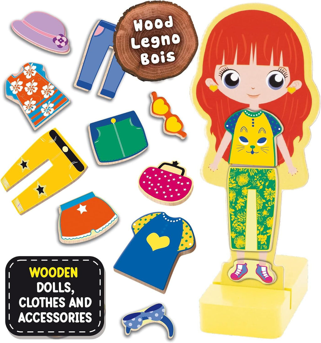 MONTESSORI MAGNETIC GAME - FASHION PARADE - LISCIANI (L98361)