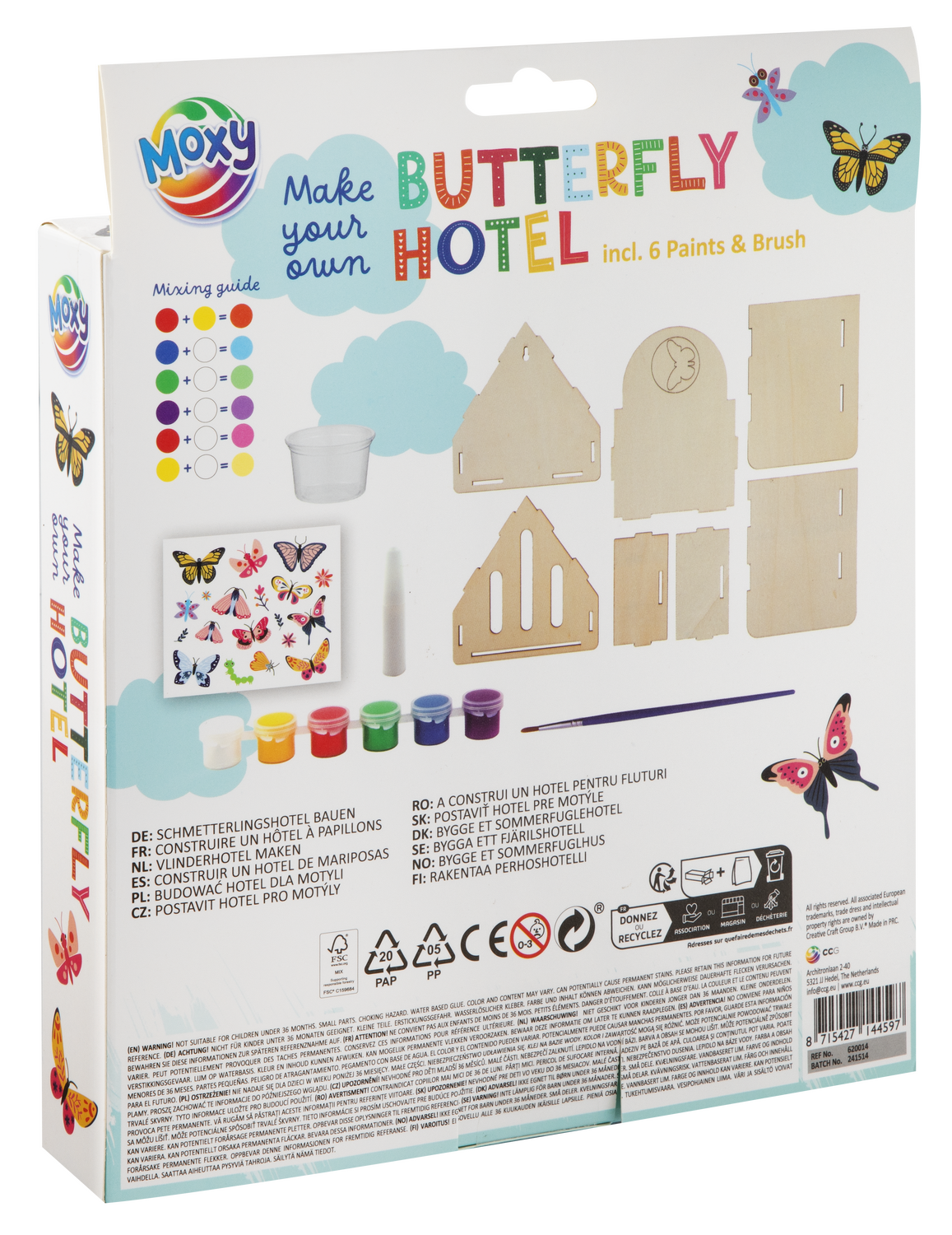 MINI CASUTA FLUTURASILOR - MOXY (620014)