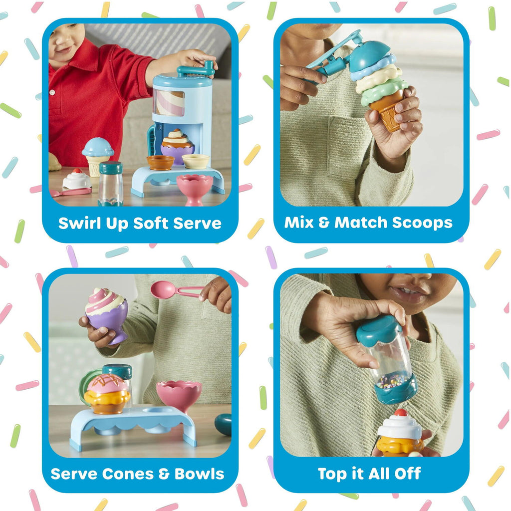 MAGAZINUL DE INGHETATA - SWIRLY SCOOPS™ - LEARNING RESOURCES (LER9278)