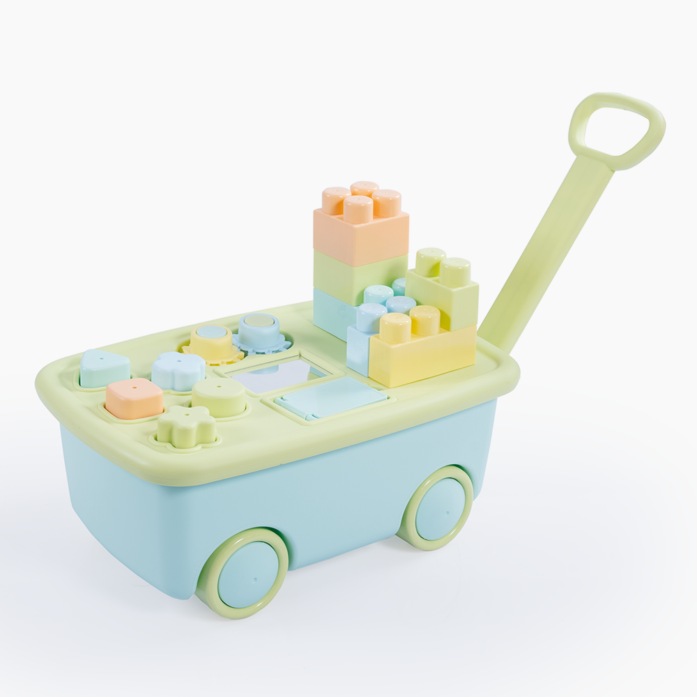 PRIMUL MEU CARUCIOR CU ACTIVITATI - PASTEL - DOLU (D5209)