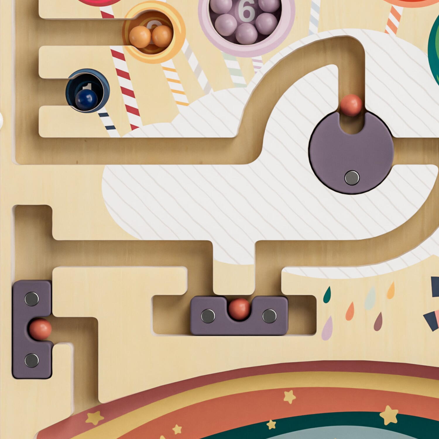 PUZZLE LABIRINT - CURSA UNICORNULUI FANTASTIC - TOPBRIGHT (1211462023de0001)