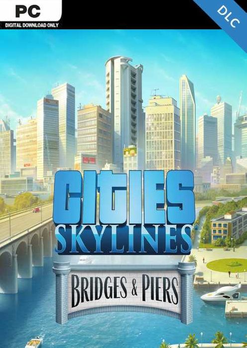 CITIES: SKYLINES - CONTENT CREATOR PACK: BRIDGES & PIERS - STEAM - PC - WORLDWIDE - MULTILANGUAGE - Libelula Vesela - Jocuri video