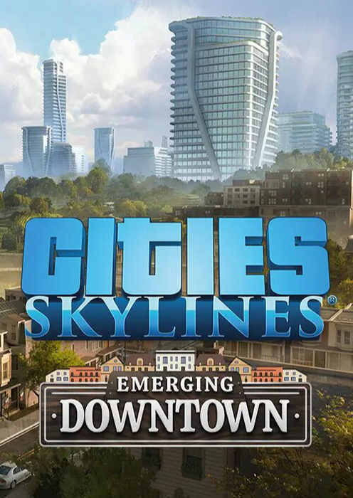 CITIES: SKYLINES - CONTENT CREATOR PACK: EMERGING DOWNTOWN (DLC) - PC - STEAM - MULTILANGUAGE - WORLDWIDE