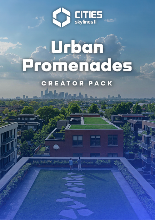 CITIES: SKYLINES II - CREATOR PACK: URBAN PROMENADES (DLC) - PC - STEAM - MULTILANGUAGE - WORLDWIDE