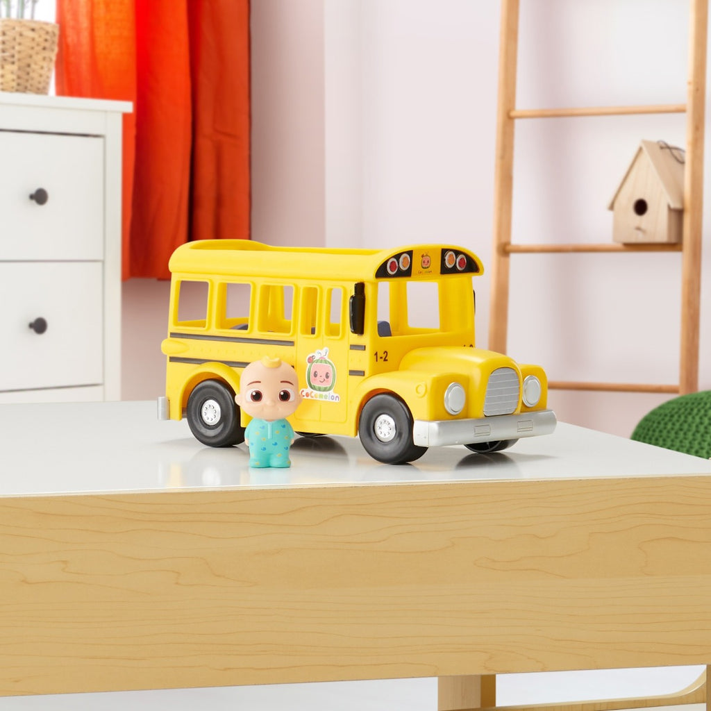 COCOMELON - SCHOOL BUS WITH SONG AND JJ FIGURE (CMW0015)