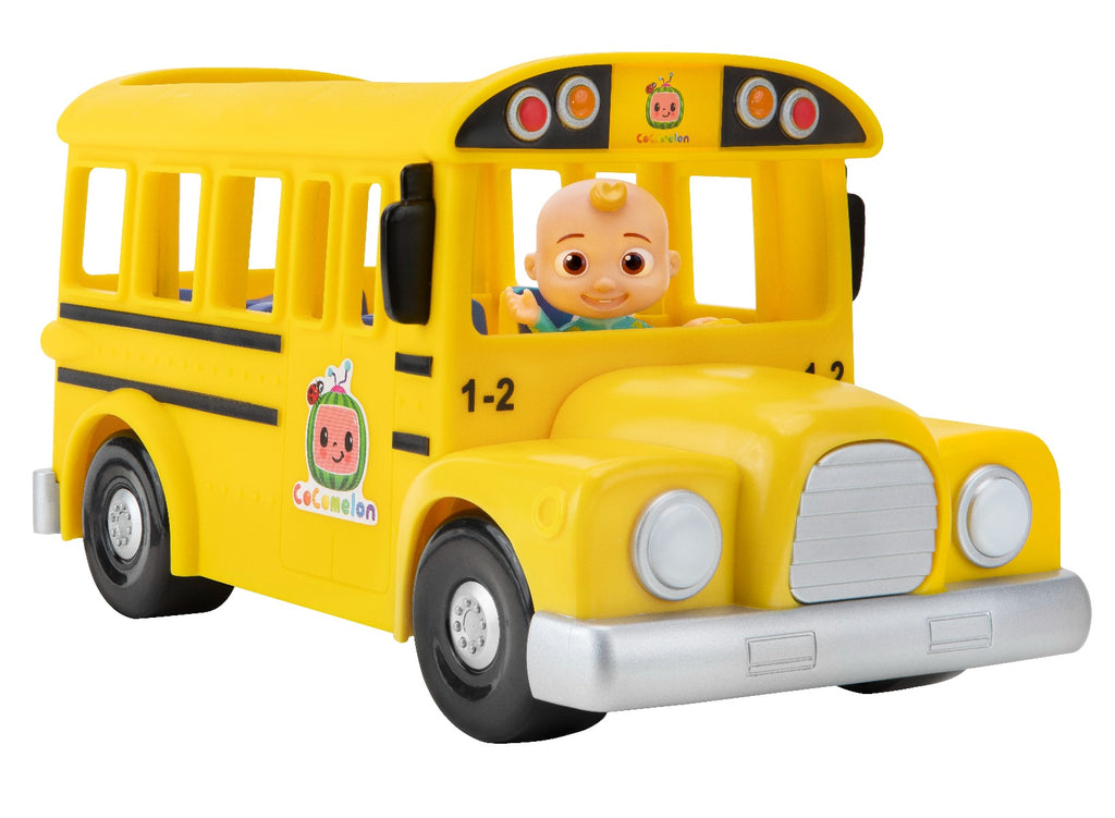 COCOMELON - SCHOOL BUS WITH SONG AND JJ FIGURE (CMW0015)