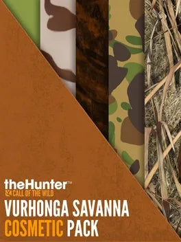 THEHUNTER CALL OF THE WILD VURHONGA SAVANNA COSMETIC PACK - PC - STEAM - MULTILANGUAGE - WORLDWIDE