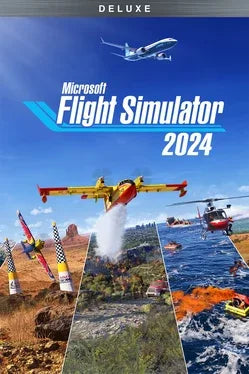 MICROSOFT FLIGHT SIMULATOR 2024 (DELUXE EDITION) - PC - STEAM - MULTILANGUAGE - WORLDWIDE